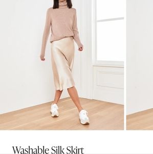 Quince Silk Skirt (Washable)